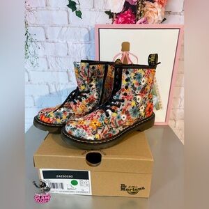 Dr. Martens Multicolor Floral Boots